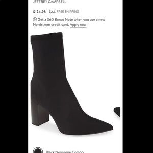 JEFFREY CAMPBELL Siren Pointed Toe Bootie